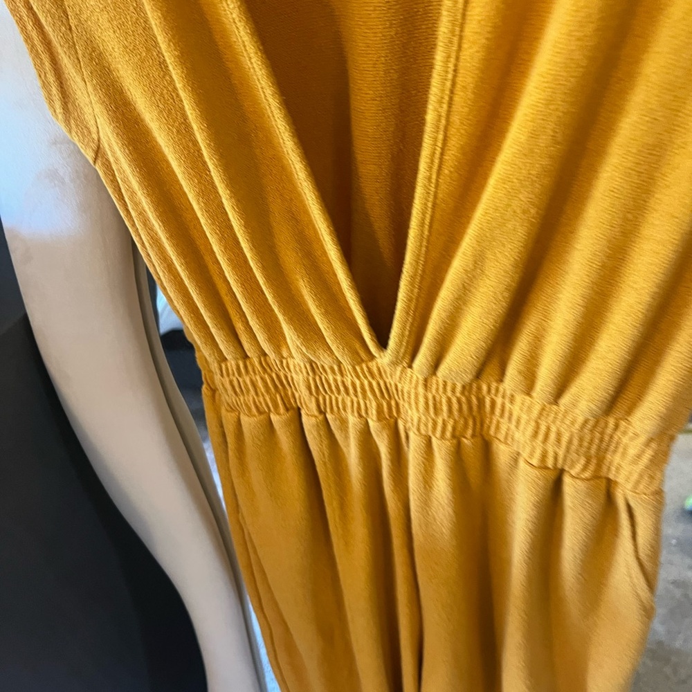 Free People Mustard Swim Coverup